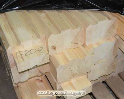 Glulam Logs, Glued Timber